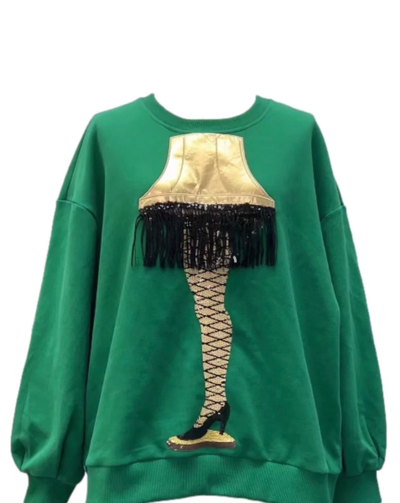 QOS Leg Lamp Sweatshirt - Size Medium