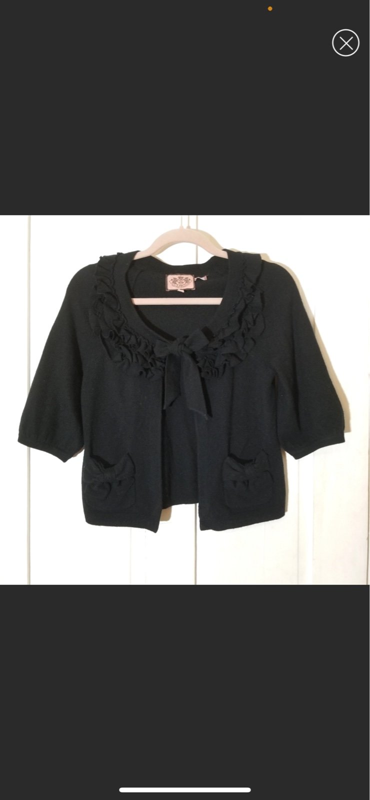 Juicy Couture wool/cashmere shrug