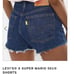 Levis x super mario 501 shorts