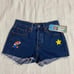 Levis x super mario 501 shorts