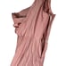 Cynthia & Sahar One-Shoulder Cowl Back Stretch Satin Mermaid Dress XS CS104