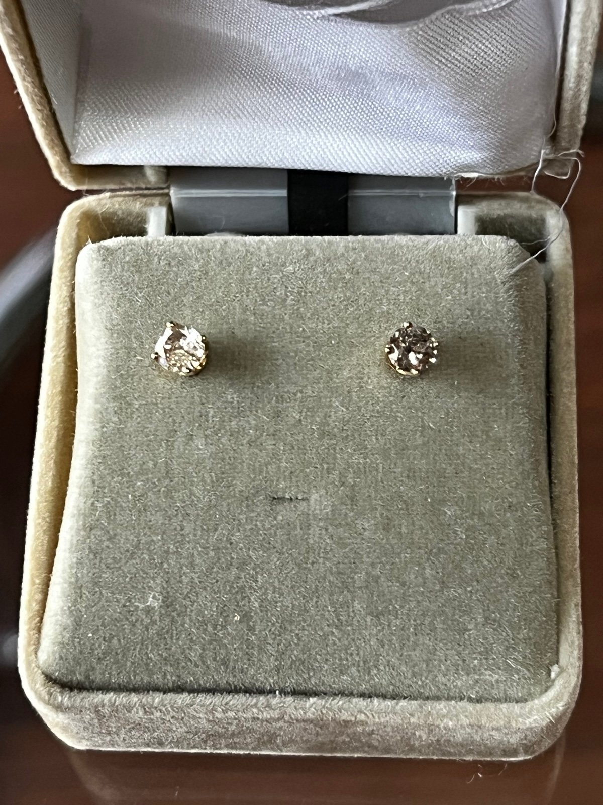 Diamond Stud Earrings