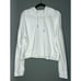 Spanx Women's 2X Crop Pullover White Hoodie Sweatshirt 100% Pima Cotton