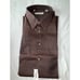 Ermenegildo Zegna Men's Brown Dress shirt size 45 17 3/4