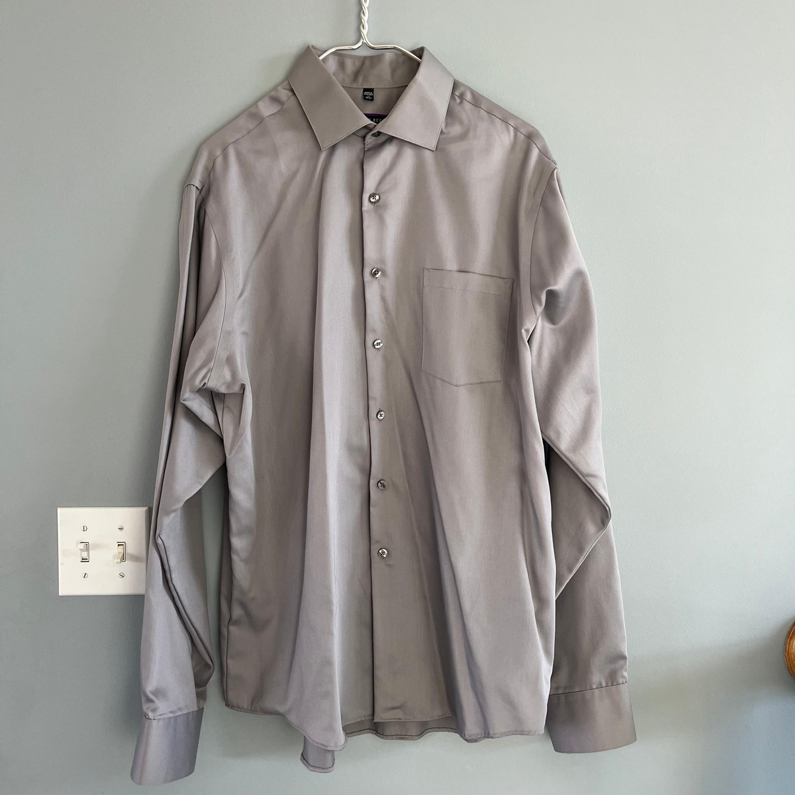 Georffrey Beene Men’s Button-down Dress Shirt, Size 17