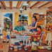 Gibsons The Farmer's Round 4 X 500 Pieces Jigsaw Puzzle: New