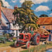 Gibsons The Farmer's Round 4 X 500 Pieces Jigsaw Puzzle: New
