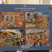 Gibsons The Farmer's Round 4 X 500 Pieces Jigsaw Puzzle: New