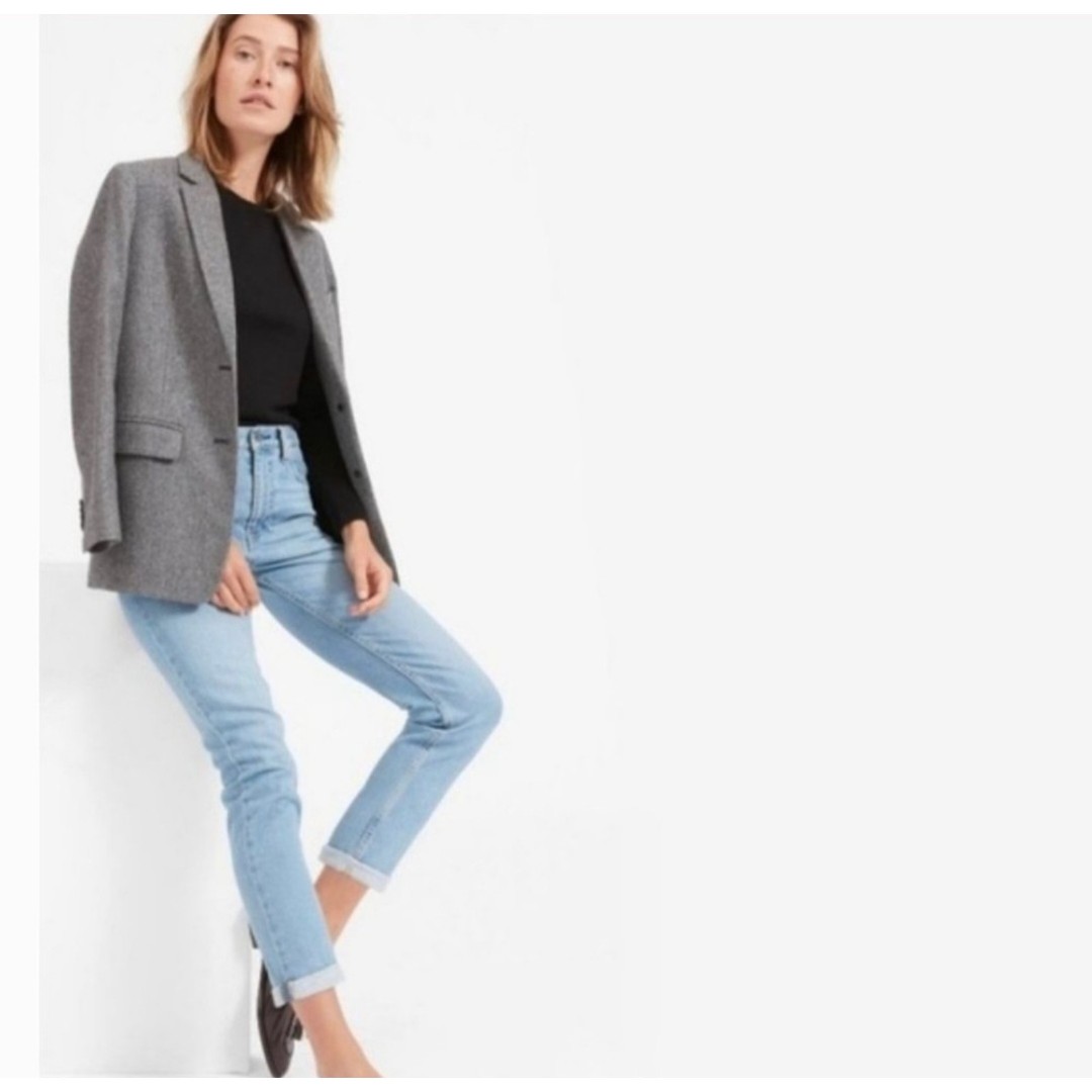 Everlane Light Wash Modern Boyfriend Jeans, 24
