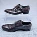 Kenneth Cole New York Brown Leather Crocodile Made in Italy Size 9 61316