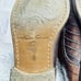Kenneth Cole New York Brown Leather Crocodile Made in Italy Size 9 61316