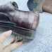 Kenneth Cole New York Brown Leather Crocodile Made in Italy Size 9 61316