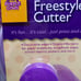 Freestyle cutter by Purple Cow cutting mat ruler guides cutter. Retro package .