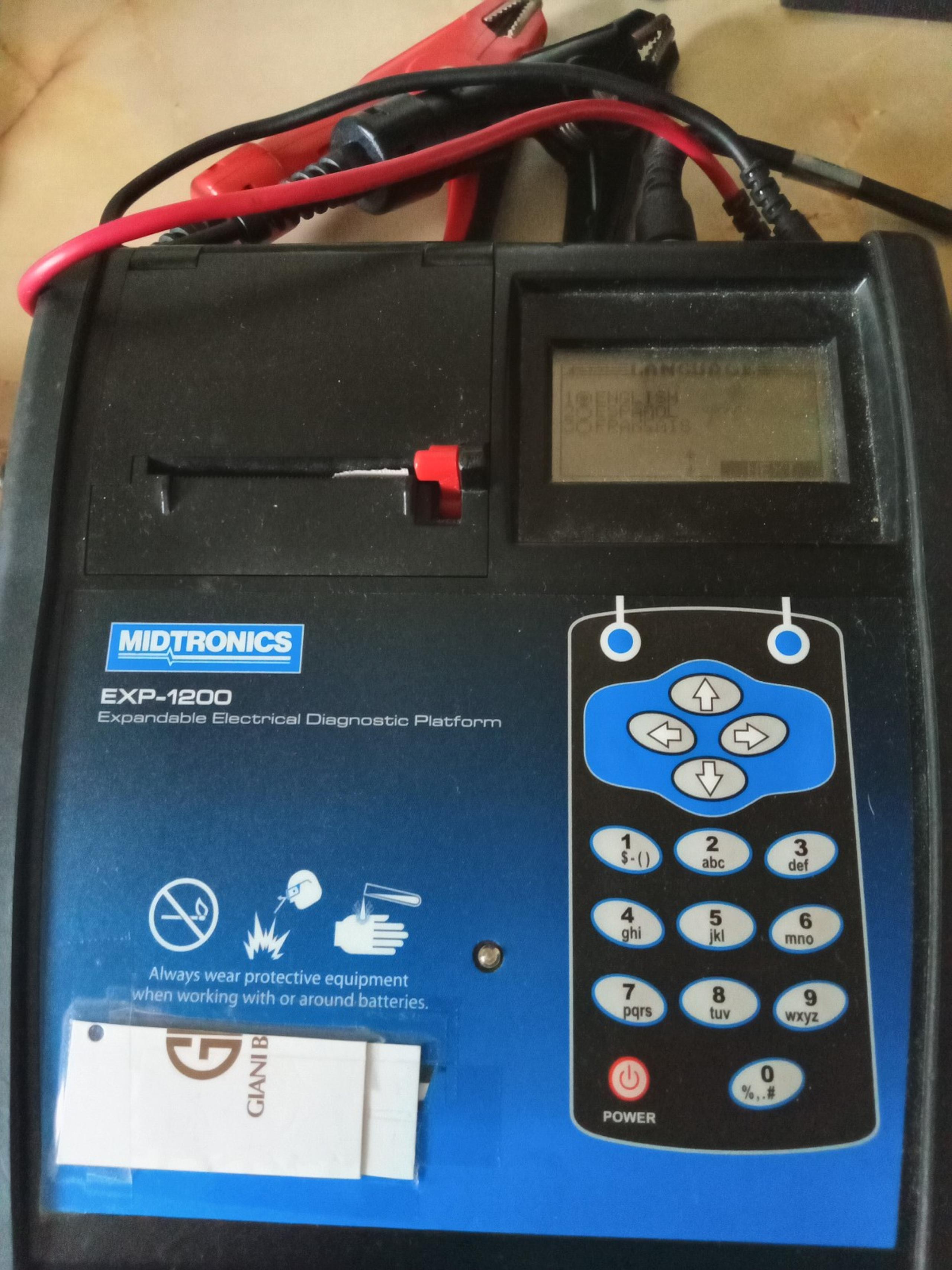 Battery,starter, alternator tester