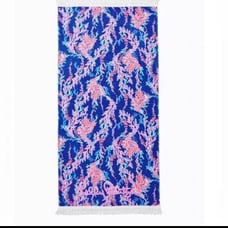 NWT - Beach Towel /Blanket Borealis Blue Swim on Over 30 x 60 -Great GIFT