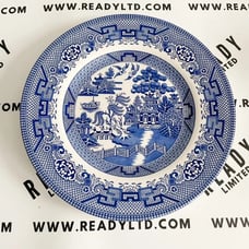 Royal Stafford Blue Willow 8.5 Toile Salad Plate NEW