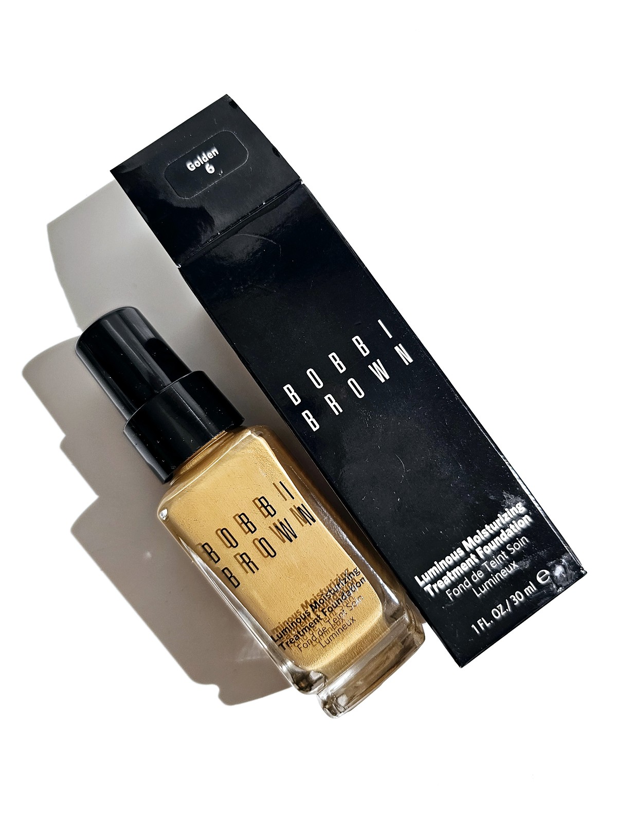 Bobbi Brown Luminous Moisturizing Treatment Foundation #6 Golden New