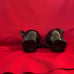 Vtg Mayfair Ebony Fostoria Creamer & Sugar Set