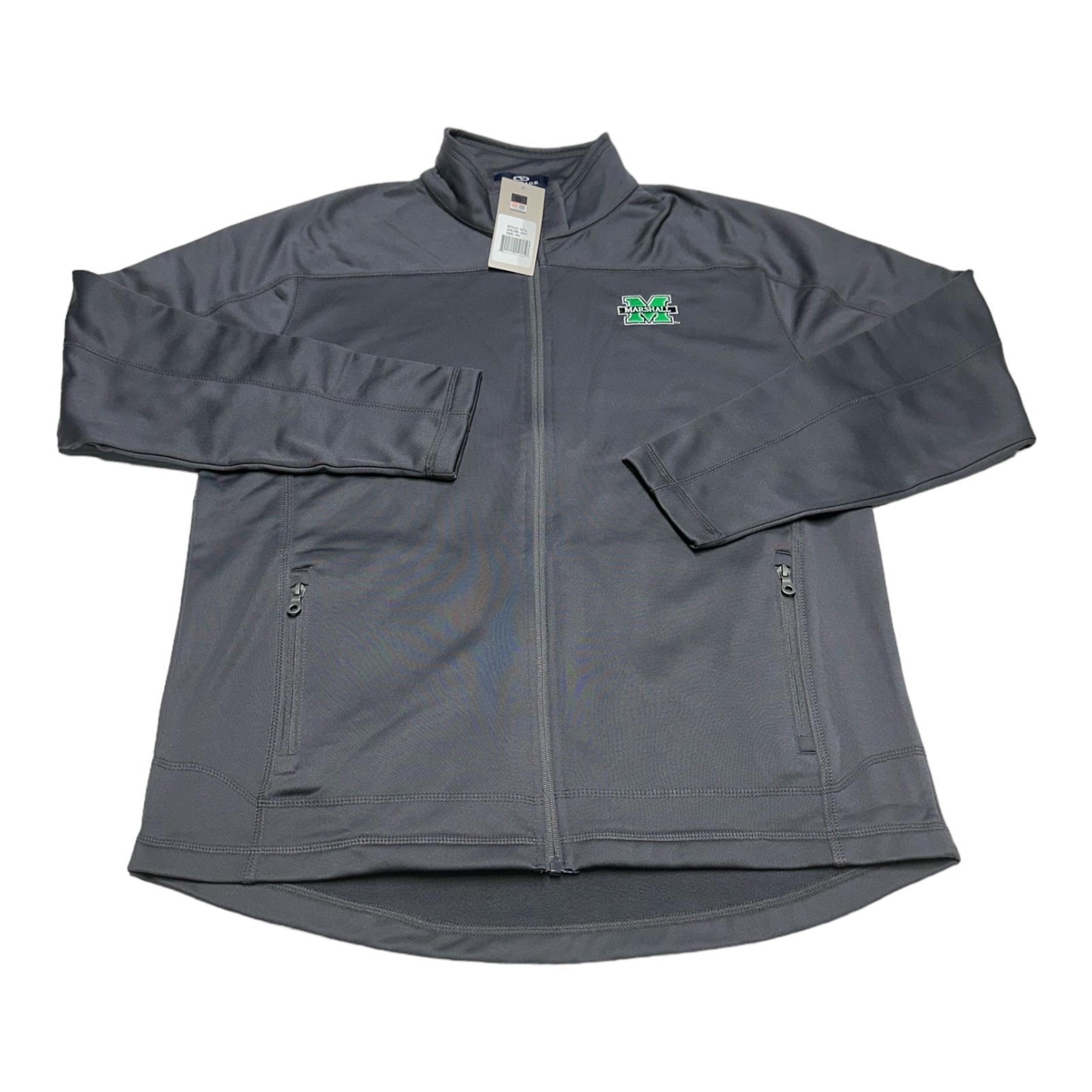 NWT Vantage Apparel Marshall Thundering Herd NCAA Full Zip Sweatshirt Size M