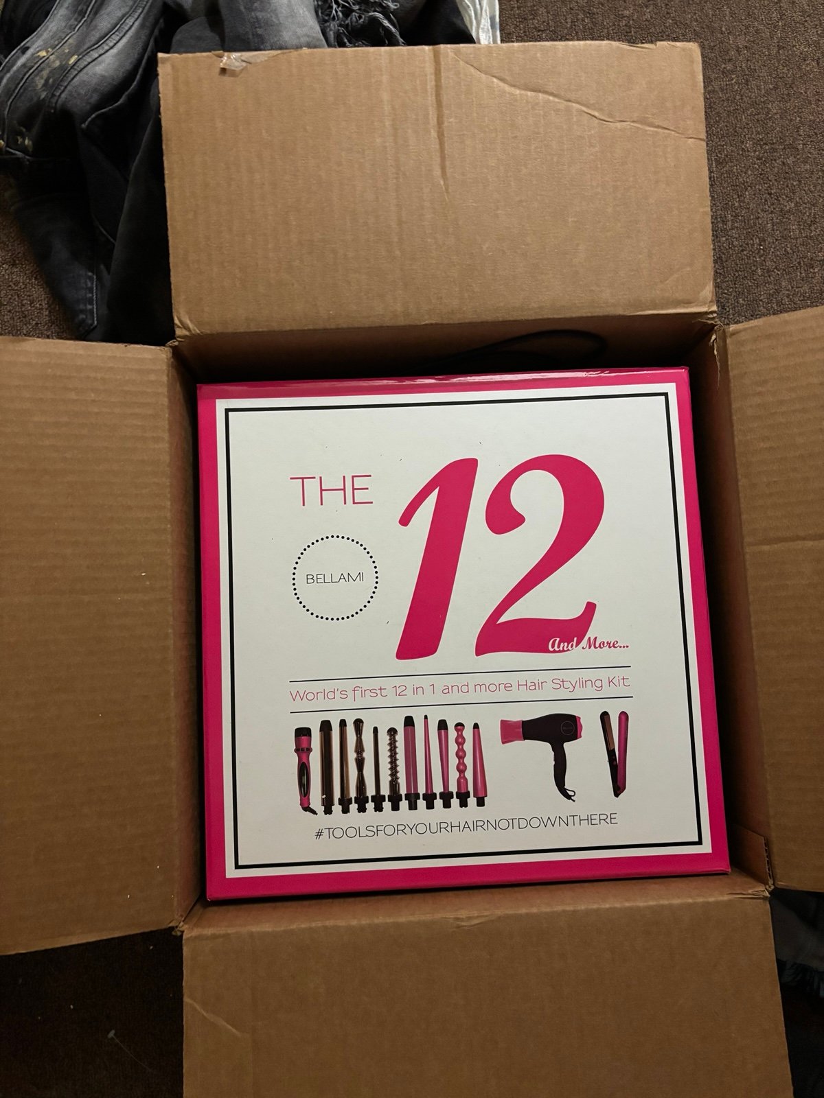 12 in 1 hairstyling kit