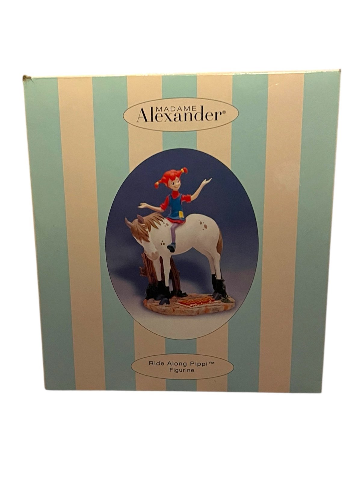 MADAME ALEXANDER FIGURINE RIDE ALONG PIPPI Pippi Longstocking 2001