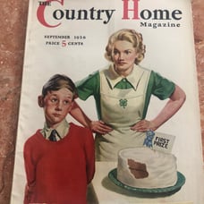 THE COUNTRY HOME MAGAZINE SEPT 1936 Vint