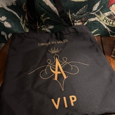Cirque Du Soleil VIP Tote Bag Gift Rare