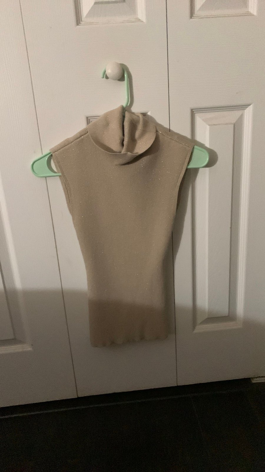 Shimmer knit top