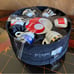 Bitossi Italy Home Set 6 Tazzine Caffe C/P in abstract design circa 2007