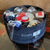Bitossi Italy Home Set 6 Tazzine Caffe C/P in abstract design circa 2007