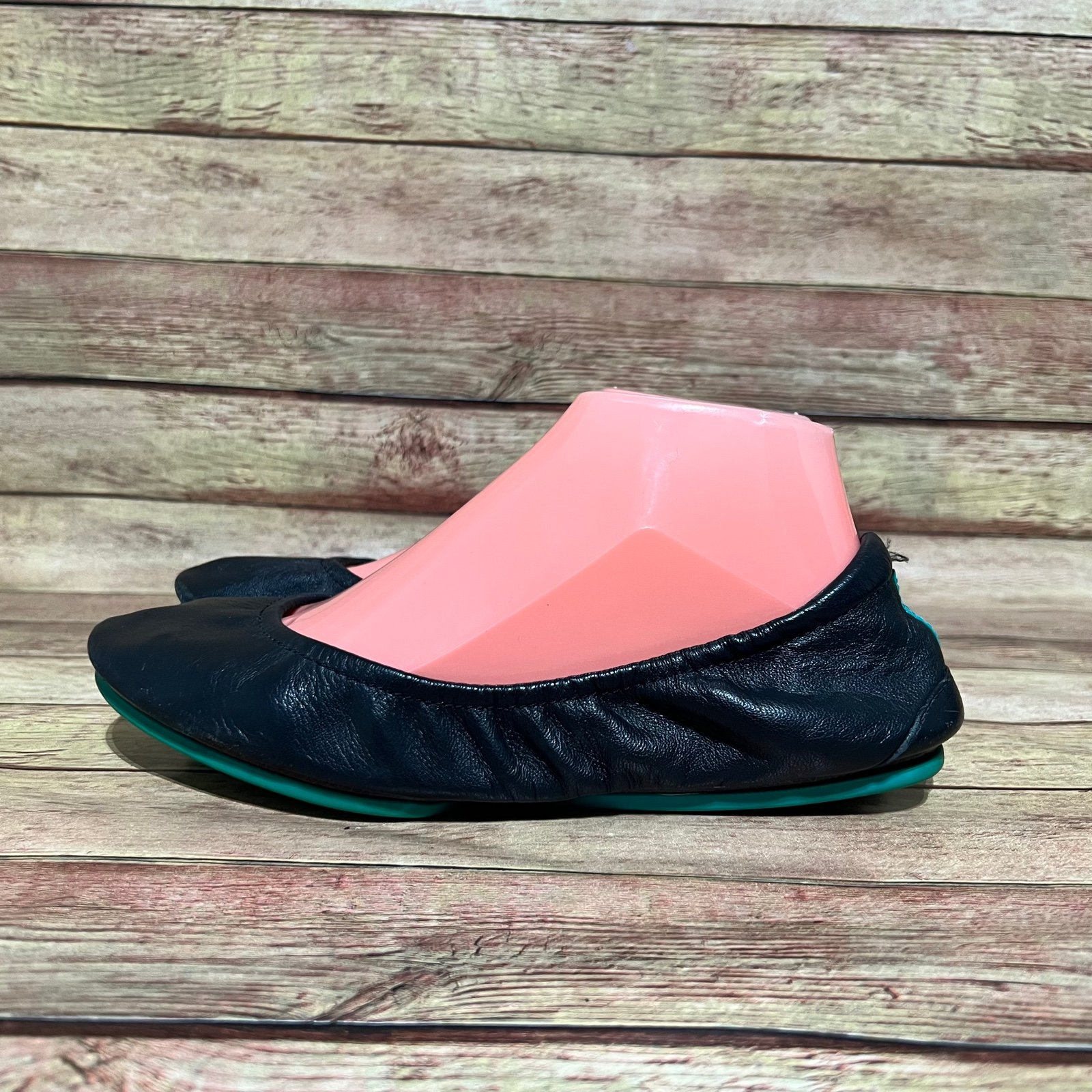 Tieks Matte Black Flats