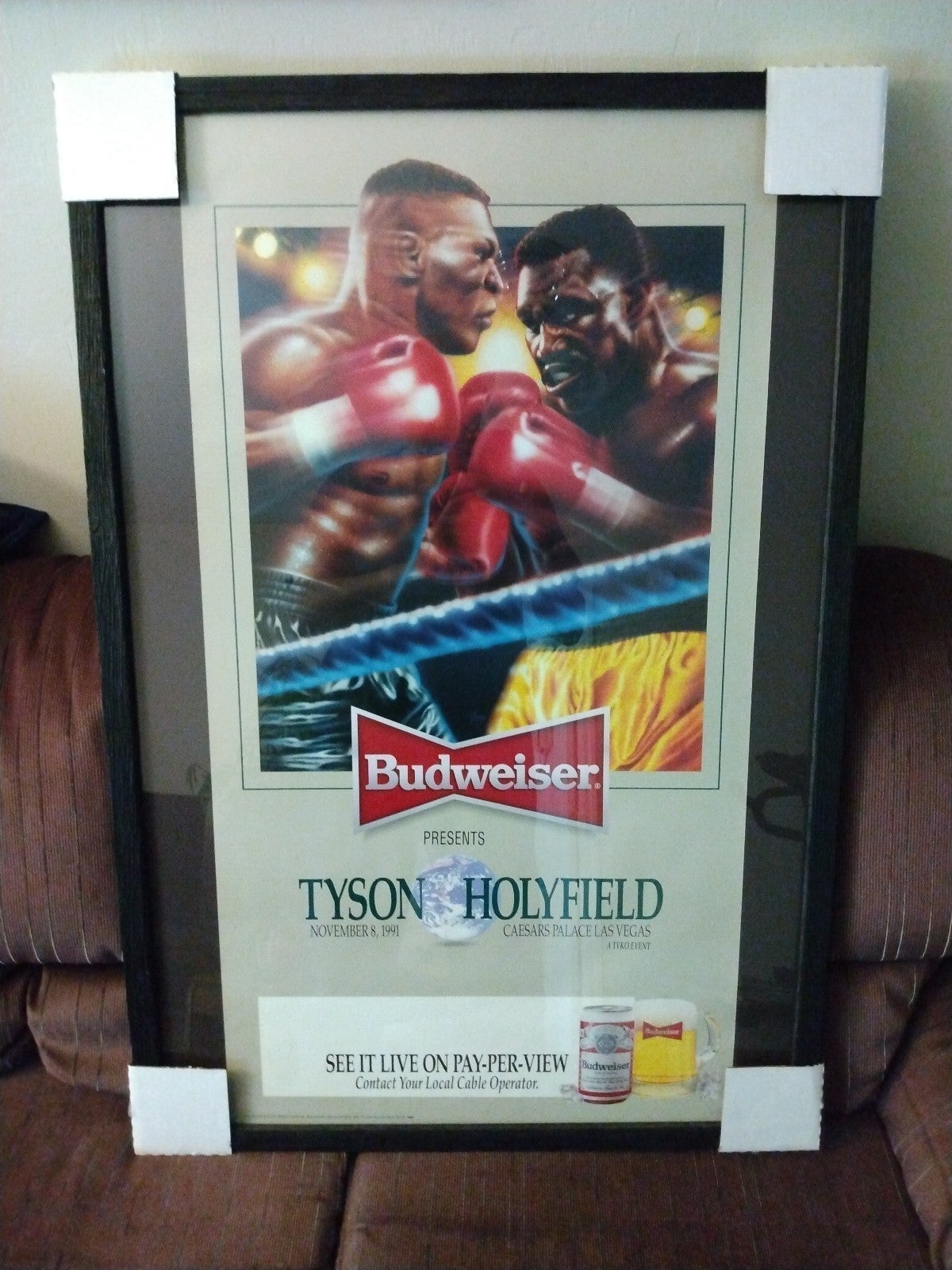 Mike Tyson vs. Holyfield poster
