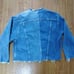 Bonum Reconstructed Remake Patchwork No-Collar Denim