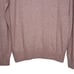 Turtleson Crossover V-Neck Merino Wool Linen Cotton Blend Sweater Orchid Size M