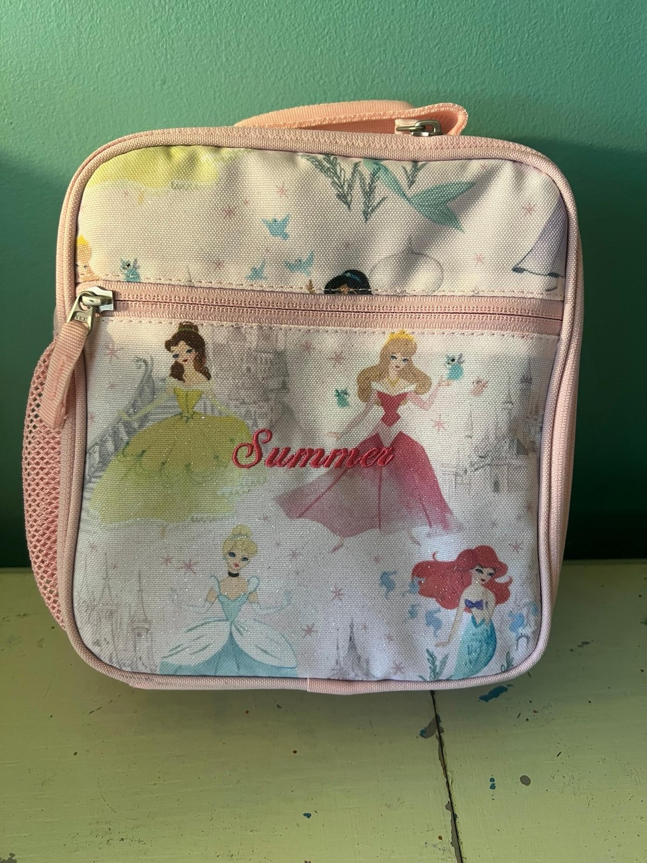 Pottery Barn Kids Disney Princess Lunch Box and bento box insert