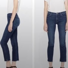 Mother Denim Rascal Fray Jeans