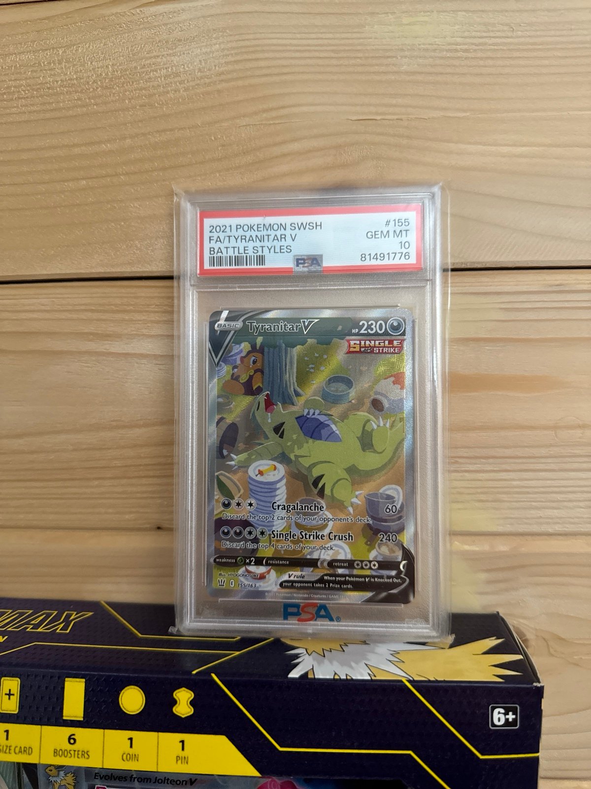 PSA 10 tyranitar alt art
