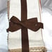 Set of 4 Fall Napkins and Rings Pumpkins