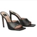 NWT LITA by Ciara X REVOLVE Solid Square Toe Slide heel Sandal in Black