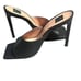 NWT LITA by Ciara X REVOLVE Solid Square Toe Slide heel Sandal in Black