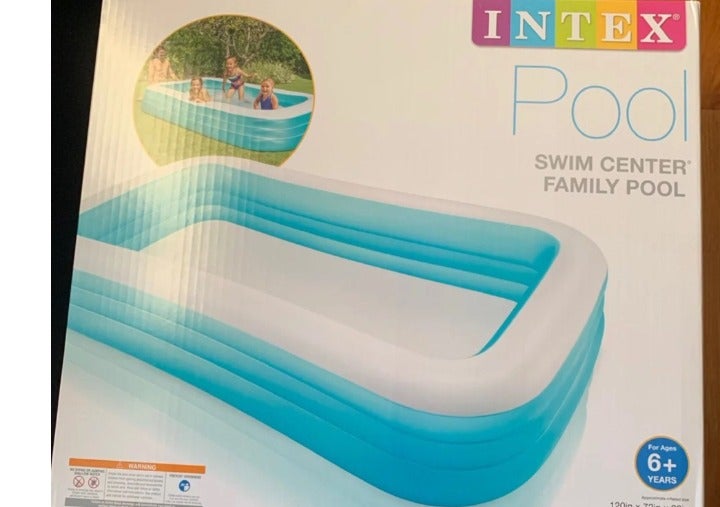Intex Swim Center Family Inflatable Pool