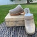 NWT/NIB Free People Women Calabasas Clogs Shoes in Washed Taupe (Size 9)