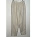 Talbots Women Size 12 100% Irish Linen Bristol Pants in Flax Beige-NEW