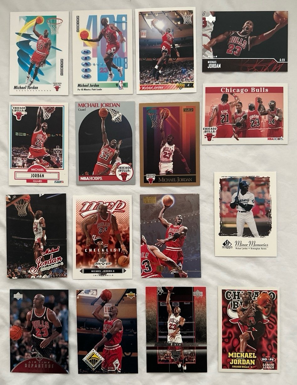 Michael Jordan card lot