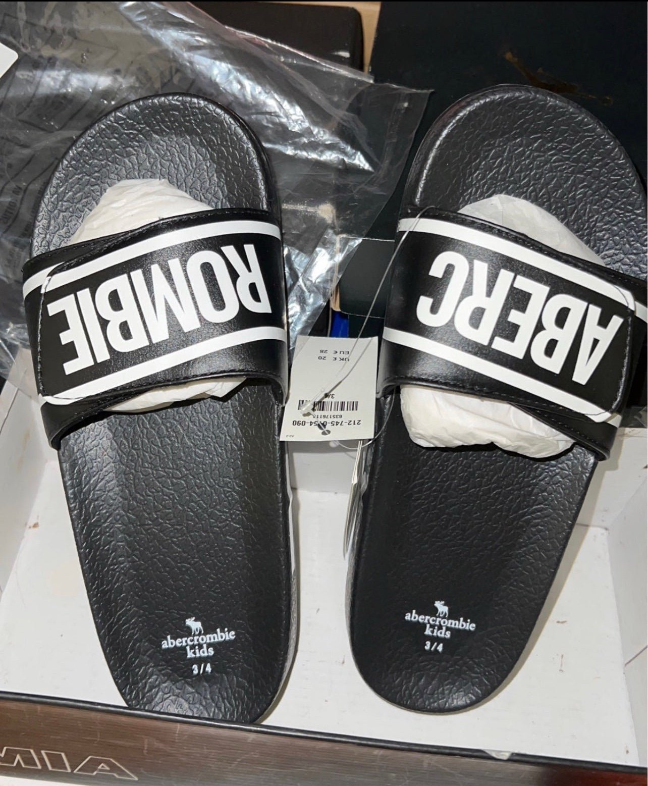 Unisex Abercrombie Kids Slides