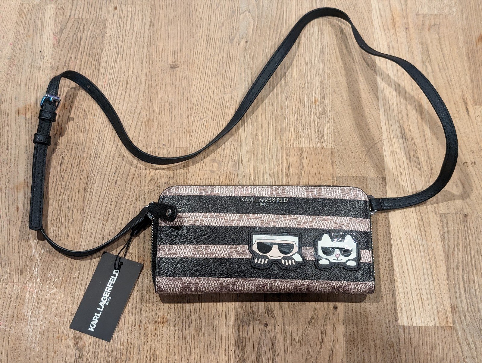 Karl Lagerfeld Paris Crossbody wallet bag