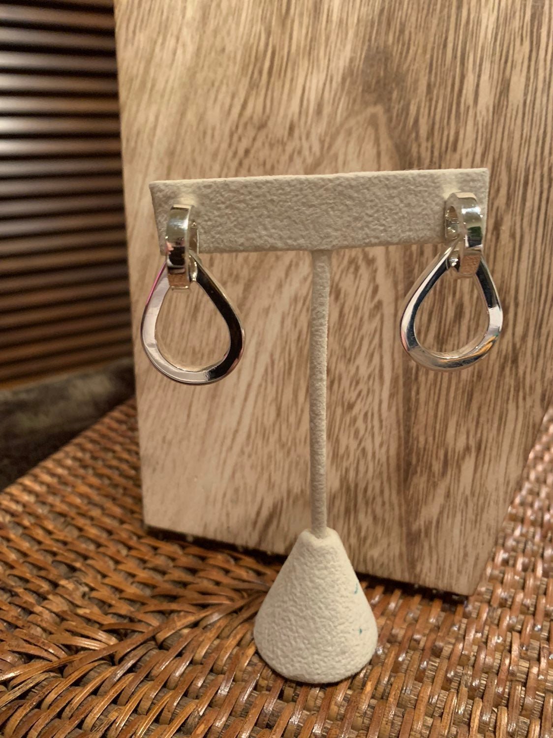 Sterling Silver Door Knocker Earrings
