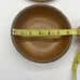Vintage McCoy 1413 Brown CANYON MESA Pottery Bowl And Plate