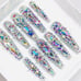 XXL MEDIUM - JEWELS-Gel Press on Nails