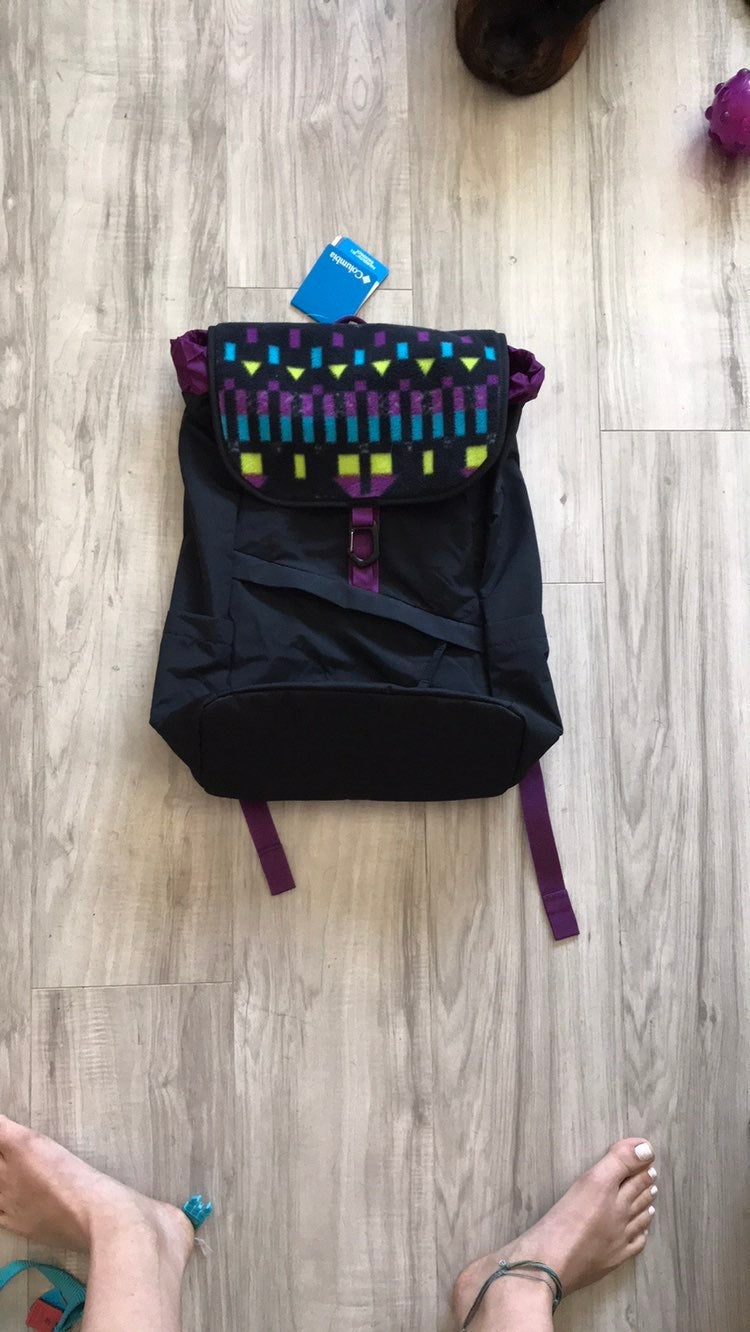 Columbia fabric backpacks